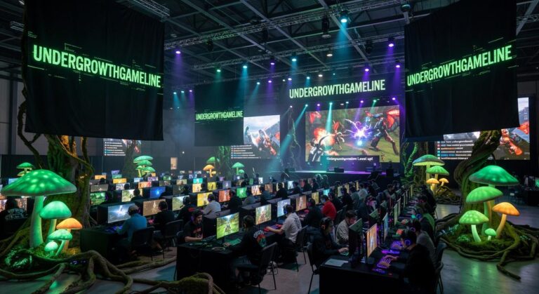 the online gaming event undergrowthgameline