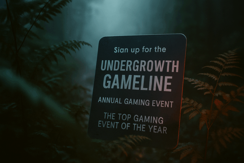 undergrowthgameline game event of the year